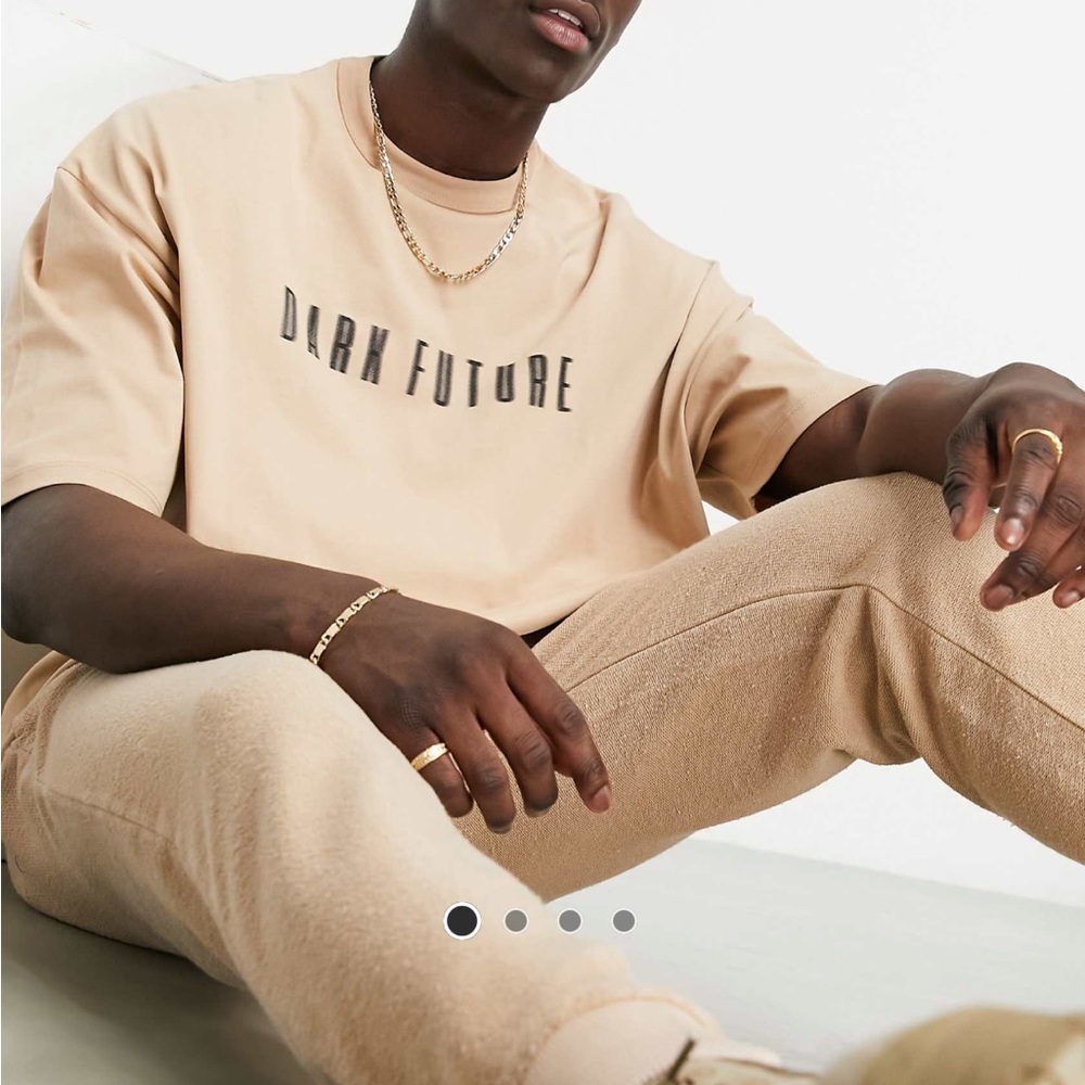 Oversized T-Shirt - Cream